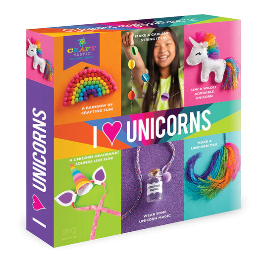 Craft Tastic I Love Unicorns Craft Kit