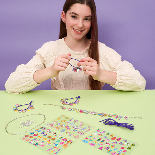 DIY Puffy Charms Jewellery Making Kit