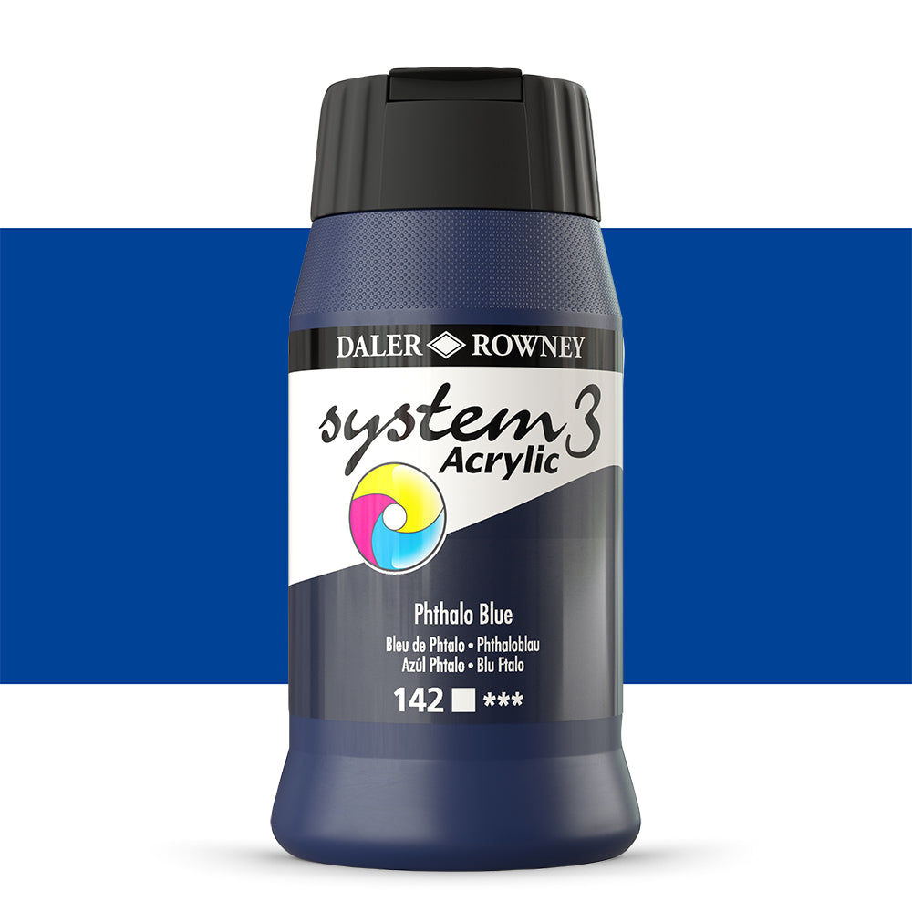 SYSTEM3 500ML PHTHALO BLUE