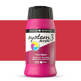 Daler Rowney System3 Process Magenta 500ml Acrylic Paint