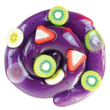 Crazy Aaron's Mini Thinking Putty Acai Bowl with purple lid on a white background