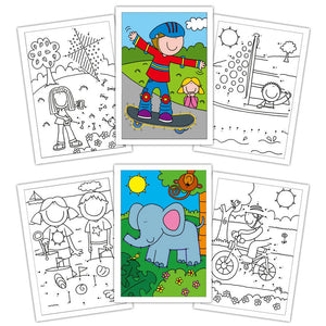 GALT Dot To Dot Colouring Book