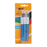 BIC 4 Colour Original Ballpoint Pens (Pack of 3)
