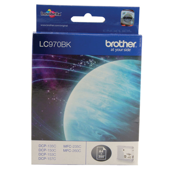 Brother LC970BK Inkjet Cartridge Black LC970BK