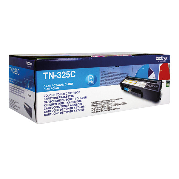 Brother TN-325C Toner Cartridge High Yield Cyan TN325C