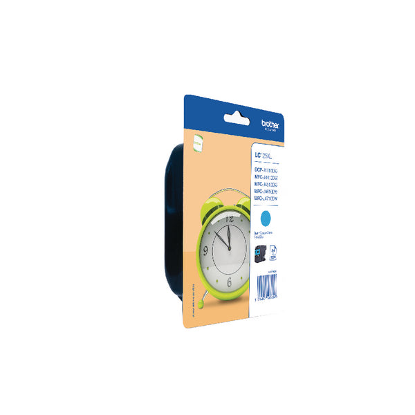 Brother LC125XLC Inkjet Cartridge High Yield Cyan LC125XLC