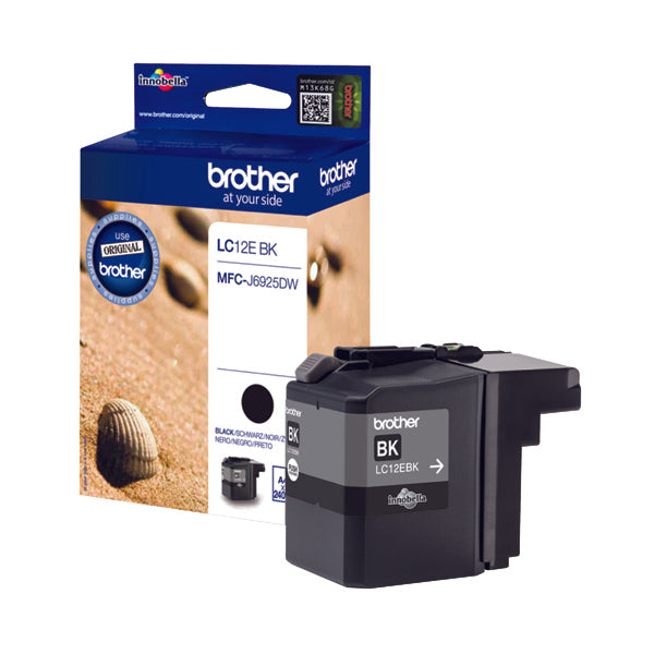 Brother LC12EBK Inkjet Cartridge Black LC12EBK