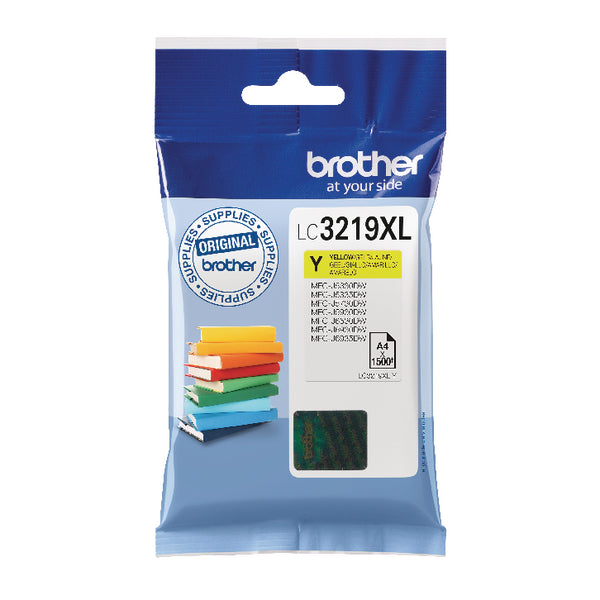 Brother LC3219XLY Inkjet Cartridge High Yield Yellow LC3219XLY