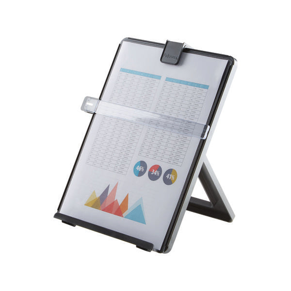 Fellowes Workstation Document Holder Black 21106