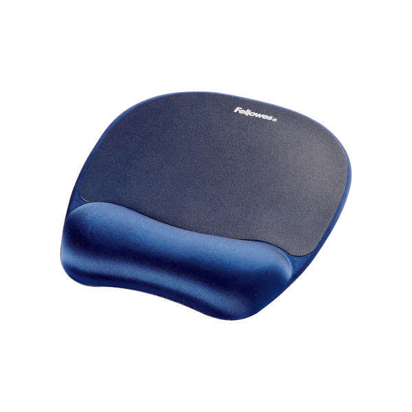 Fellowes Memory Foam Keyboard Wrist Support Sapphire Blue 9178401