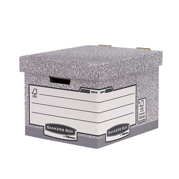 Fellowes Heavy Duty Bankers Box W333xD390xH285mm Standard (Pack of 10) 0081801