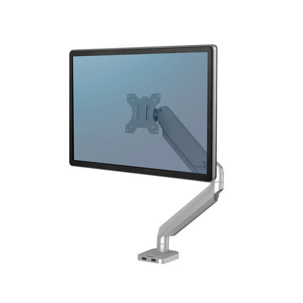 Fellowes Platinum Series Single Monitor Arm Silver 8056401