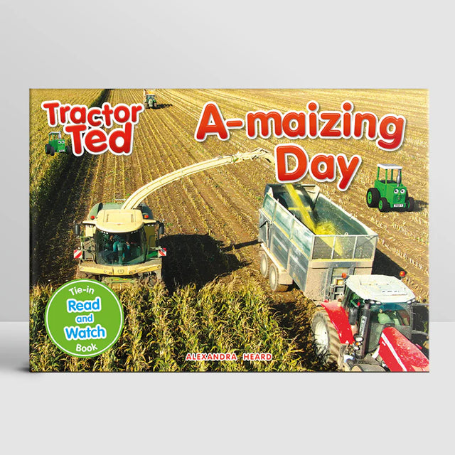 Tractor Ted Watch and Read Book - A-maizing Day