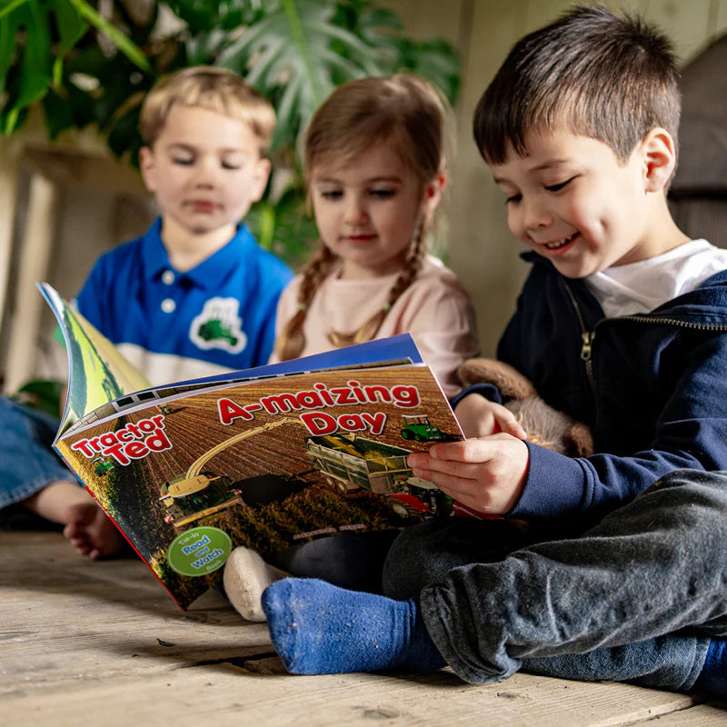 Tractor Ted Watch and Read Book - A-maizing Day