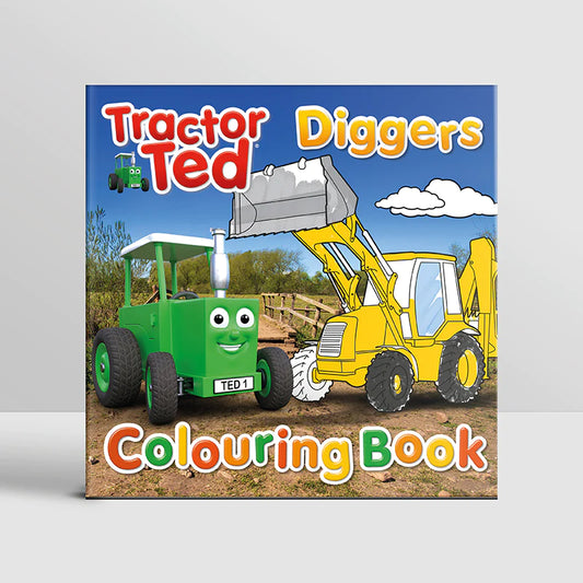 Tractor Ted Digger Colouring Book