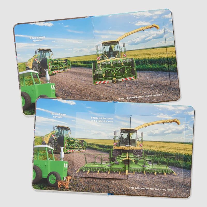 Tractor Ted Book - Lift-the-Flap Tractors and Machine