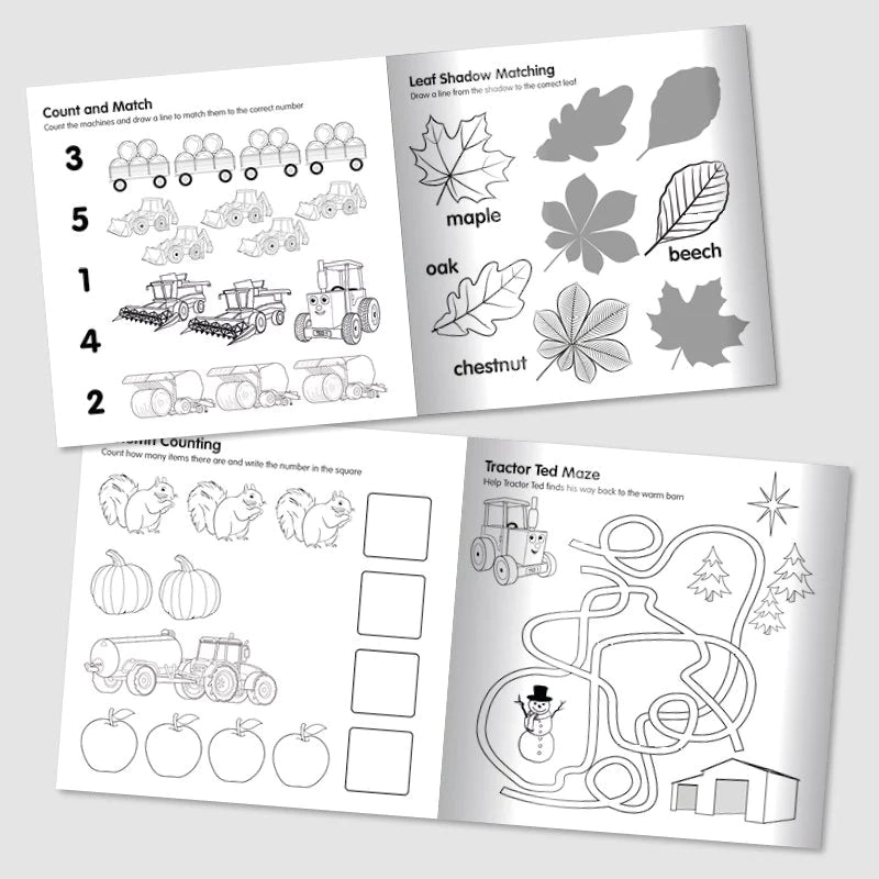Tractor Ted Fun on the Farm Seasons Activity Book