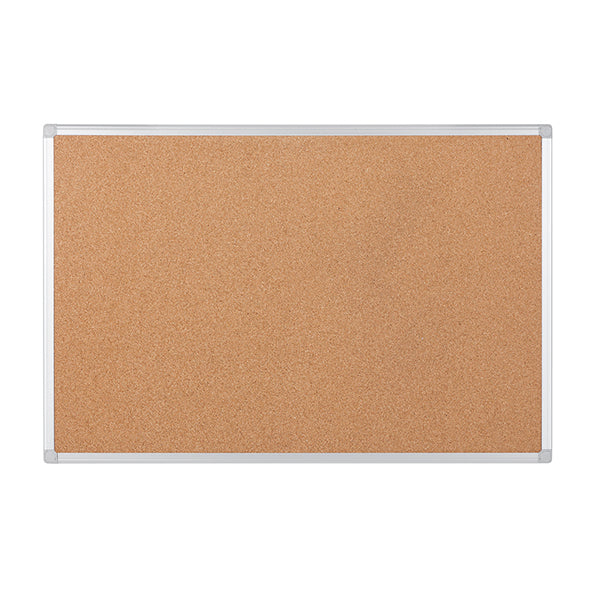 Bi-Office Earth-It Aluminium Frame Cork Board 900x600mm CA031790