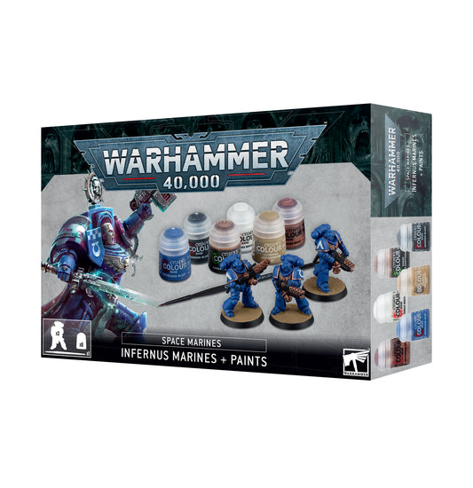 Warhammer 40,000 - Space Marines: Infernus Marines & Paints