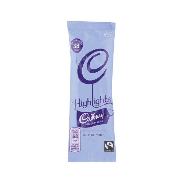 Cadbury Highlights Instant Drinking Chocolate Sachet 11g (Pack of 30) A03334