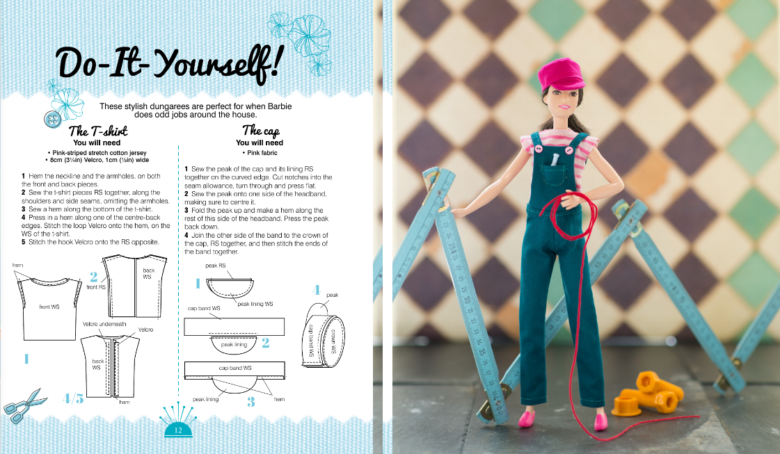 Sewing Clothes for Barbie Book