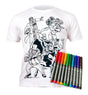 Colour in T-Shirt-Batman 3-4 Years Splat Planet