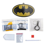 Crystal Art Bag Charm - DC Batman