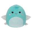 Squishmallows 7.5 Inch Janie Light Teal Flying Fish