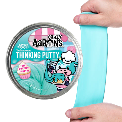 Crazy Aaron's Thinking Putty 3.5" - Better Butter Buttercream