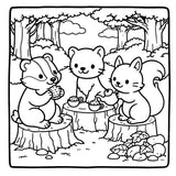 Bold & Easy: Cute Irish Animals Colouring Book