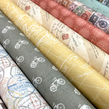 First Edition 6x6 Paper Pad - Bon Voyage