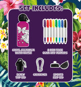 Create Your Own Water Bottle Set - Butterfly Design