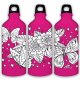 Create Your Own Water Bottle Set - Butterfly Design