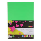 Premier Activity A4 160gsm Card - Fluorescent (40 Sheets)