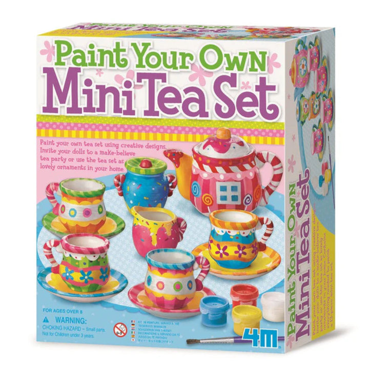 KidzMaker Kit - Paint Your Own Mini Tea Set
