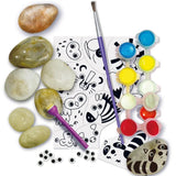 Kidzmaker - Magical Animal Rock Painting Kit