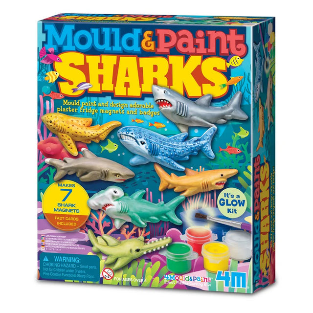 Mould & Paint Kit - Sharks
