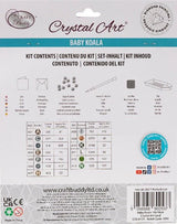Crystal Art Card Kit - Koala Cuddles