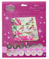 Crystal Art Card Kit - Birds
