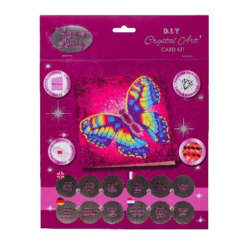 Crystal Art Card Kit 18x18cm - Change
