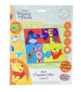 Crystal Art Card Kit - Winnie The Pooh