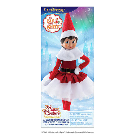 Elf on the Shelf Claus Couture - Santa Dress