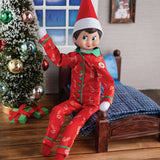 The Elf on the Shelf Claus Couture Satin 2-Piece Button-Down PJs