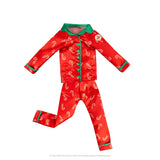 The Elf on the Shelf Claus Couture Satin 2-Piece Button-Down PJs