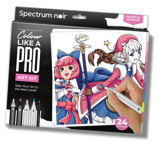 Spectrum Noir Pro Colour Art Kit - Celestial Maidens