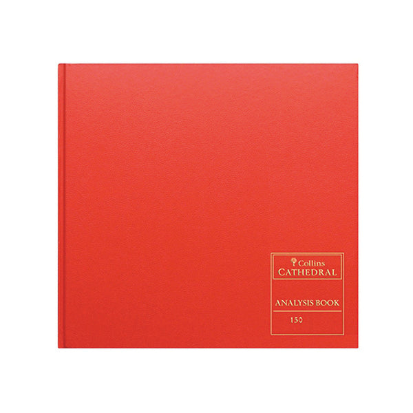 Collins Cathedral Analysis Book Cash Columns 96 Pages 150/9.1 812109/5