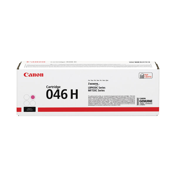 Canon 046H Toner Cartridge High Yield Magenta 1252C002