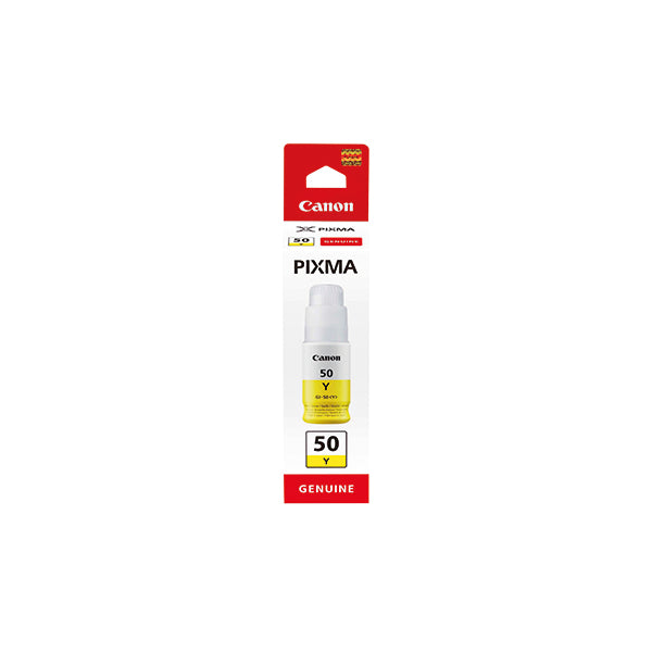 Canon GI-50Y Inkjet Cartridge Yellow 3405C001