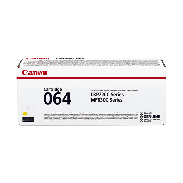 Canon 064 Toner Cartridge Yellow 4931C001