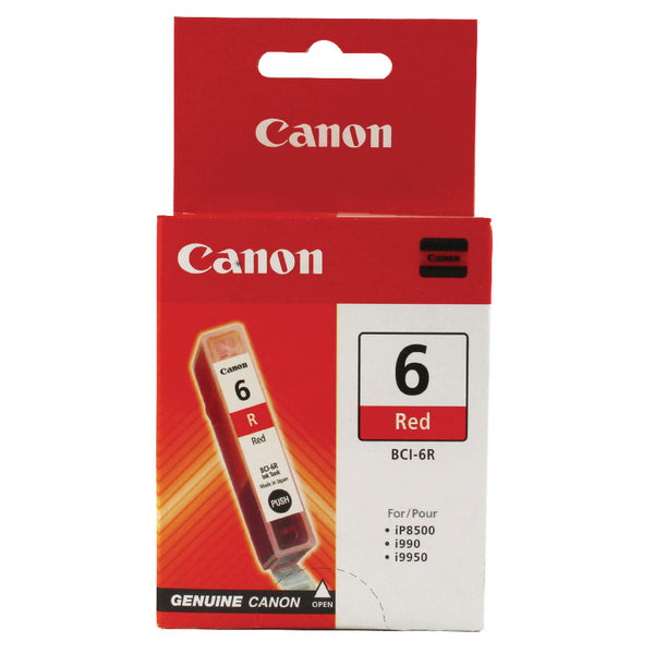 Canon BCI-6R Inkjet Cartridge Red 8891A002